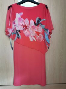 Wallis Batwing floral dress UK 8-10