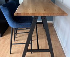 Solid Wood Breakfast Bar Table