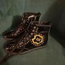 John Galliano high top trainer size uk 3.5 Image 3