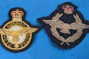 British Military 2x RAF blazer badges