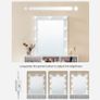 Dressing table with bulbs Image 3