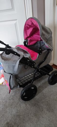 Baby Born Doll & Pram