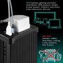 300W Car Power Inverter 12V to 240V / 230V Converter, USB-A and USB-C 3A Charging Ports - Charge Your Laptop, iPad, iPhone, Tablet, Consoles & More - Durable and Powerful - Black Aluminum Body Image 2