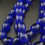 Vintage Cobalt Blue African Glass Beads Strands Image 6