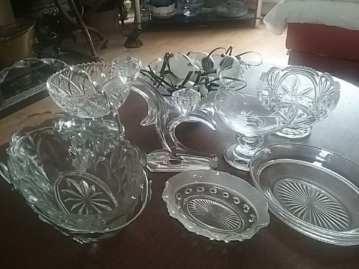 Collection of Vintage Glassware