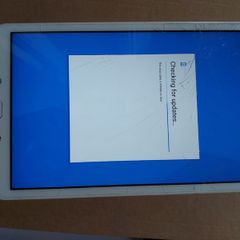 Samsung Galaxy Tab A6, Model SM-T580, FRP Google Locked, Scratches-cracks on display, but touchscreen works fine
