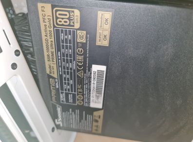 PSU - Seasonic Prime 1000W Plus Gold
