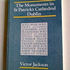 The monuments in St Patrick's Cathedral Dublin Ireland Irish history