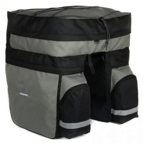 ROSWHEEL Cycling 60L Bicycle Double Side Bike Rear Rack Bag Tail Seat Pannier