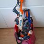 nerf guns and rack Image 2