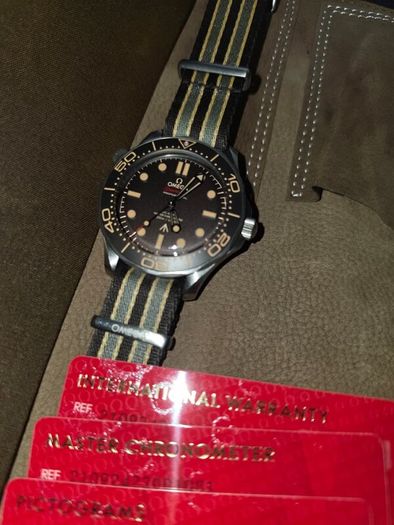 Omega Seamaster Diver 300M NTTD "No Time To Die"