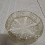 Vintage glass trinket dish star Image 5