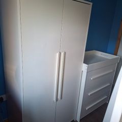 Mamas and Papas wardrobe and drawers