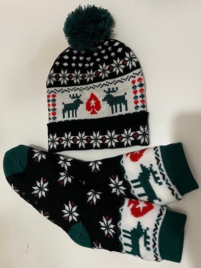 Brand New Matching Hat and Warm Socks