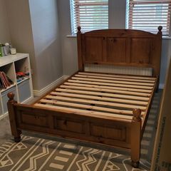 Solid Oak Bed Frame (double)