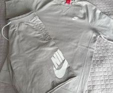 Nike Mens Beige TShirt & Shorts Set | Top M | Shorts L
