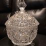 Stunning Vintage heavy Crystal Sweet/Cookie dish Image 6