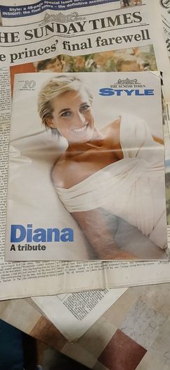 Princess Diana newspapers,magazine.