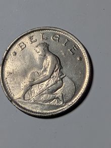 Belgium 1 Francs 1924