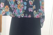 Beautiful Floral unusal Atmosphere mini dress size UK12 EUR40 Postage included
