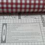 Red and White Check Aironfix Self Adhesive- Contact Paper Image 3