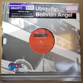 SOLD - Ubiquity - Bolivian Angel - Eastern Bloc Label - Original bed room AKA Hands in the Air MIX! 12" - Robbie Nelson
