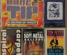 Lot of 5 x Music Cassette Tapes. Tom Petty, China Crisis etc VG+