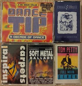 Lot of 5 x Music Cassette Tapes. Tom Petty, China Crisis etc VG+