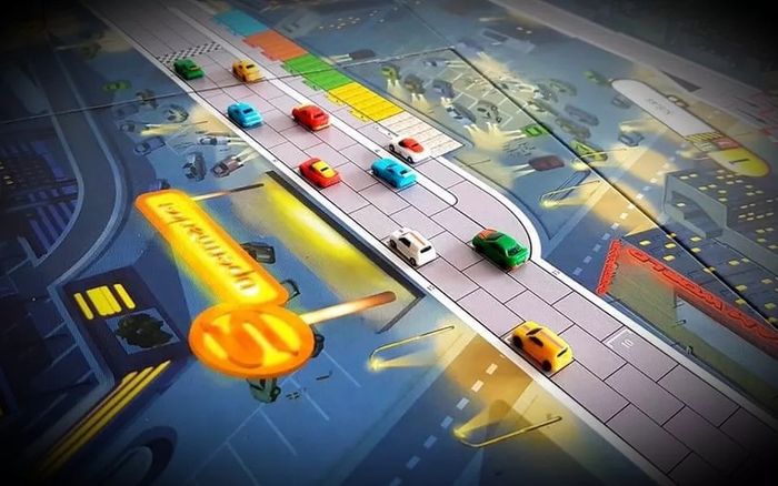 Formula D board game / boardgame