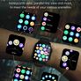 Men's and Women's Smartwatch Sport Bluetooth Talk BT Music Wireless Charging Health Monitoring Smart Watch Steps Heart Rate Image 5