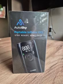 AutoSky Portable Inflator EZ2 - Cordless Tyre Pump & Power Bank (Brand New & Sealed)