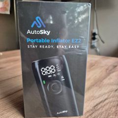 AutoSky Portable Inflator EZ2 - Cordless Tyre Pump & Power Bank (Brand New & Sealed)