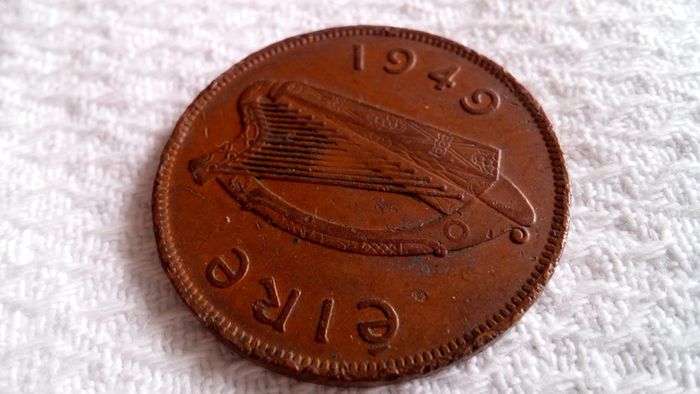 1949 Irish Penny.