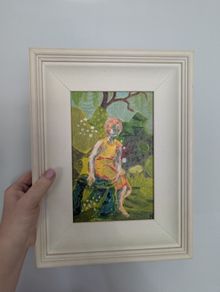 Oil painting unknown artist