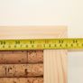 Hand-Made Cork Dartboard Wall Protector Image 5