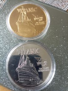 Titanic memorabilia coins