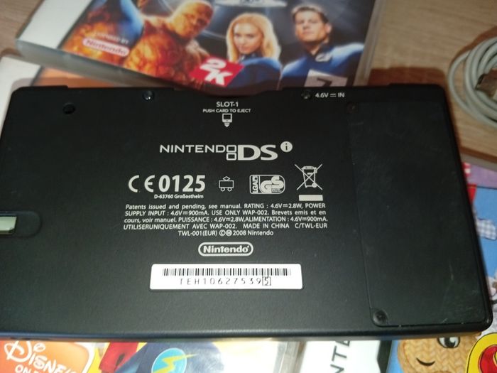 Nintendo Dsi In Black With Official Case And Ten Games Excellent Condition