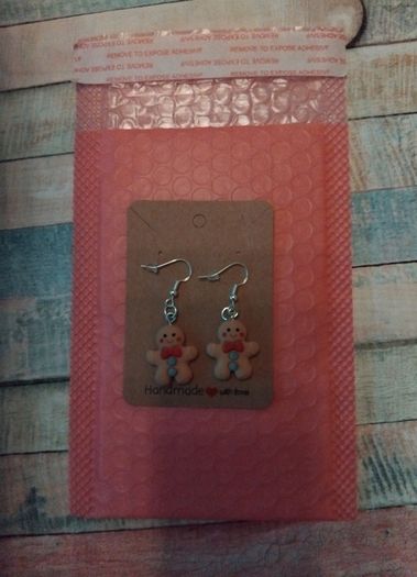 Gingerbread Earrings