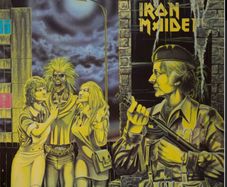 Iron Maiden 12 inch vinyl record single in near mint condition