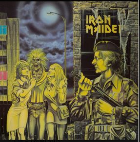 Iron Maiden 12 inch vinyl record single in near mint condition