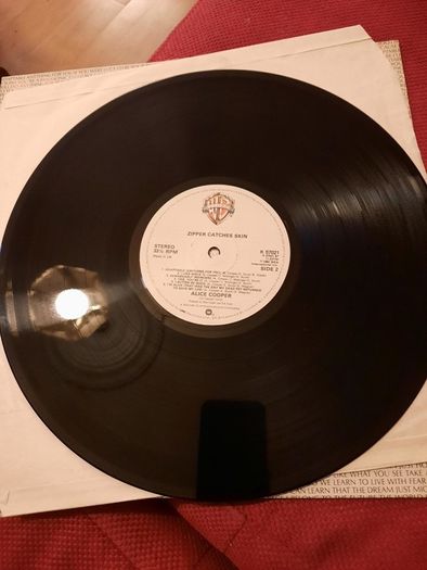 ALICE COOPER: Zipper Catches Skin - LP 1982 - UK pressing