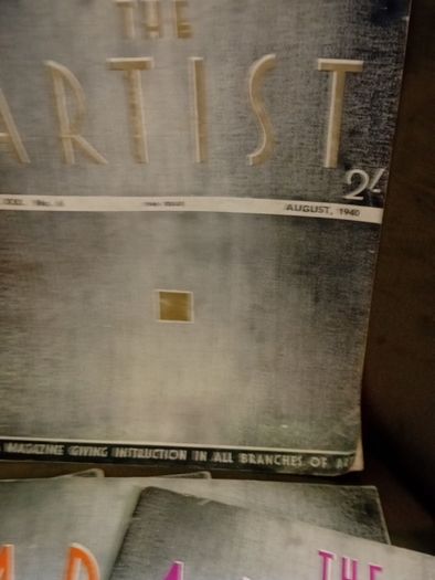 Vintage Artist Magazines