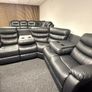 Roma Sorrento Corner Leather Recliner Image 9