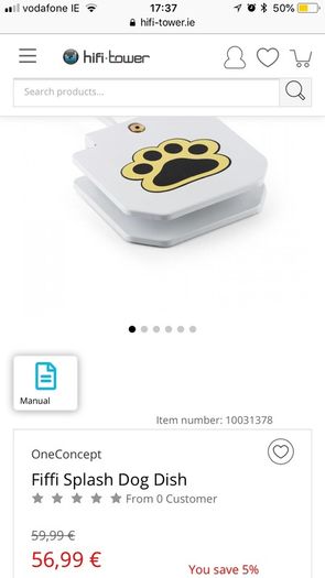 Brand New Doggie Fountain
