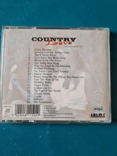 Country Love CD Collection - Vol 1, 2 & 3