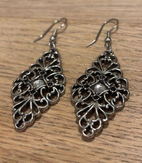 Vintage Scroll Earrings