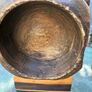 Antique Small Primitive wooden Dough Bowl Image 7