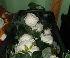 job lot artificial flowers