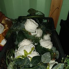 job lot artificial flowers