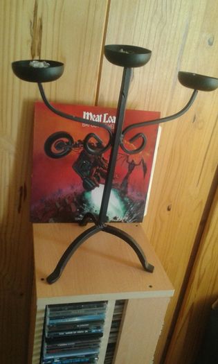 Metal Candle Holder.